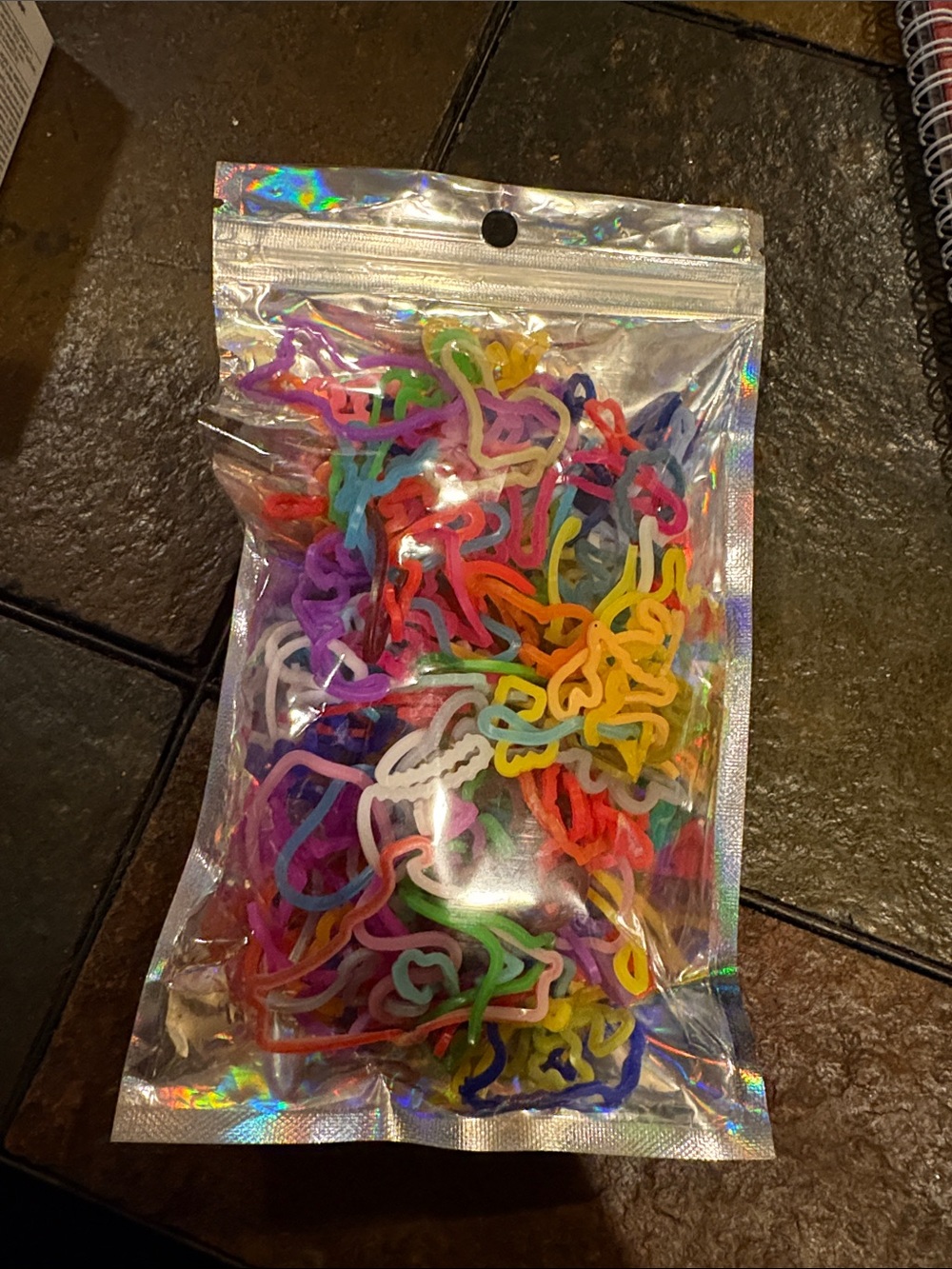 Colorful Assorted Silllybands Charm Bands - Multicolor